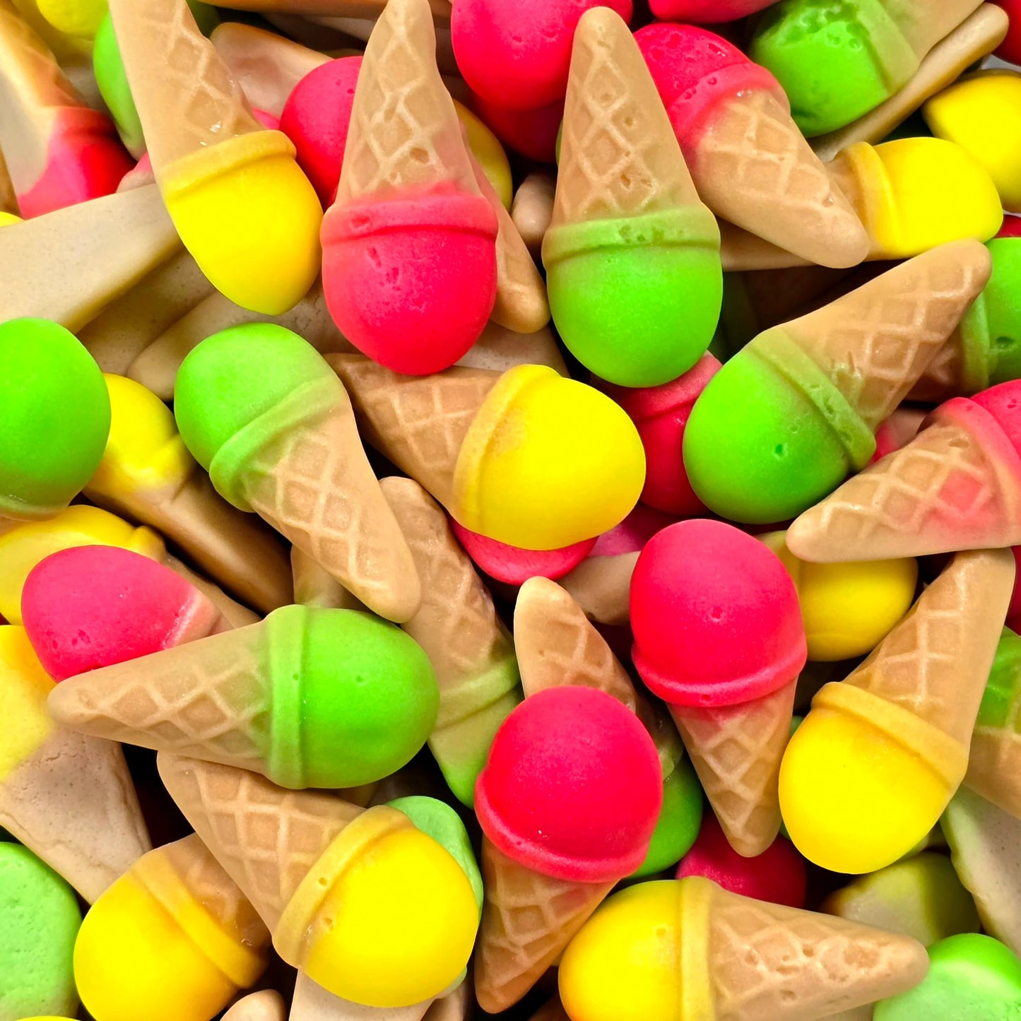 Minis glaces lisses -100 grammes