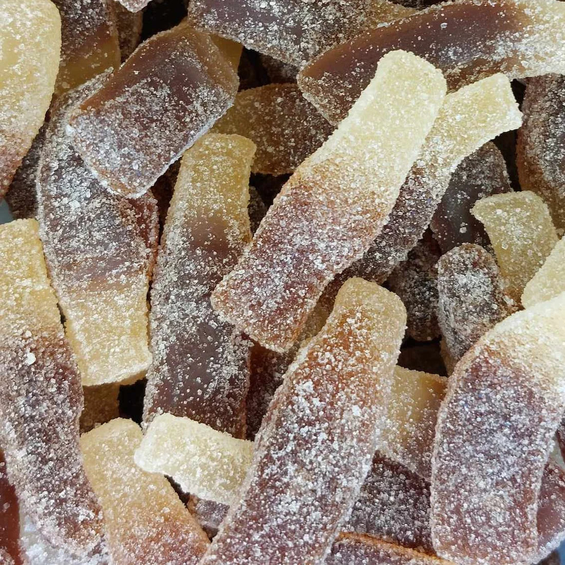 Bouteilles cola sucrées -100 grammes