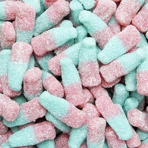 Bouteilles bubble gum acides -100 grammes