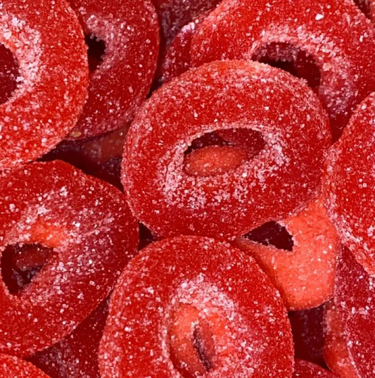 Anneaux fraise -100 grammes