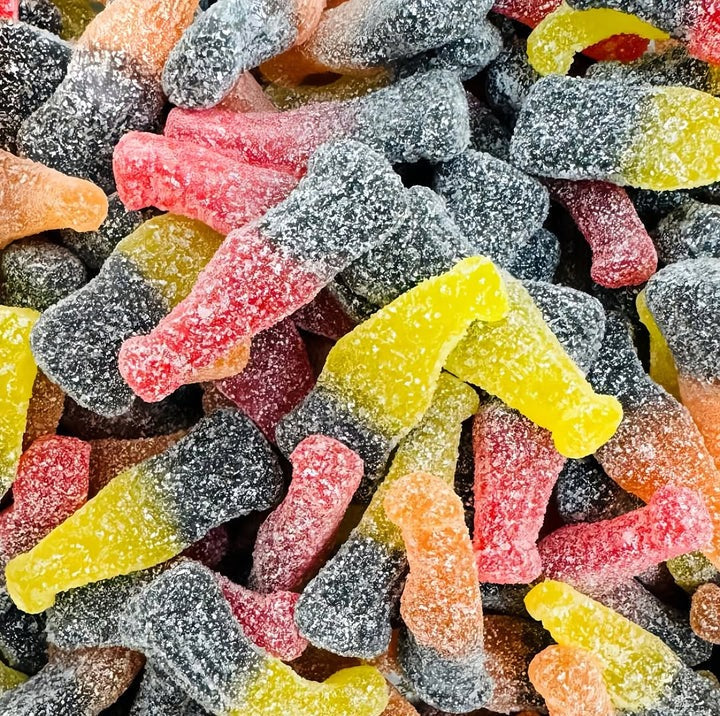 Bouteilles cola mix acidulés -100 grammes