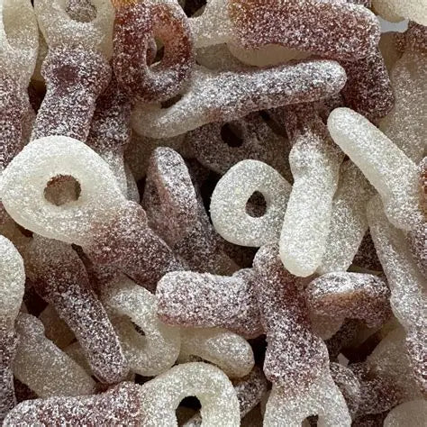 Tétines cola acidulées -100 grammes