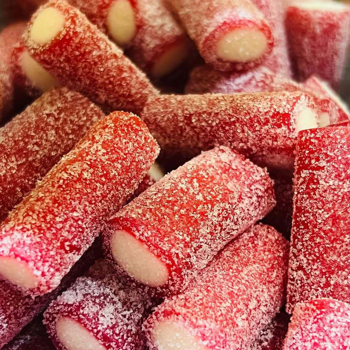 Jumbo Fraise acidulés -100 grammes